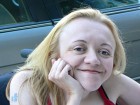 Dianne Trottier, a 33-year-old tenaicious journalist killed by a hit-and-run driver while crossing the street in her electric chair. CANADIAN PRESS/CBC