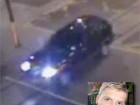 A CCTV image of an SUV suspected in the murder of Chris Skinner (inset).