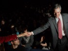 Michael Ignatieff greeting listeners at a speech on the environment at Laval University, November 26, 2009. Creative Commons Photo by Robert J. Galbraith