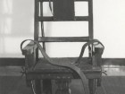 "Sparky" the electric chair from Sing Sing prison.