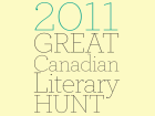 2011 Great Canadian Literary Hunt Winners.