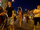 People march the street in protest of Bill 78. Photo by Francis Bourgouin