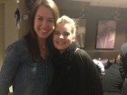 From April Reimer's Twitter: "For those who were thinkin @happyelishas and I were rolling our eyes @ eachother. Was the jerk beside us #rudecomment"