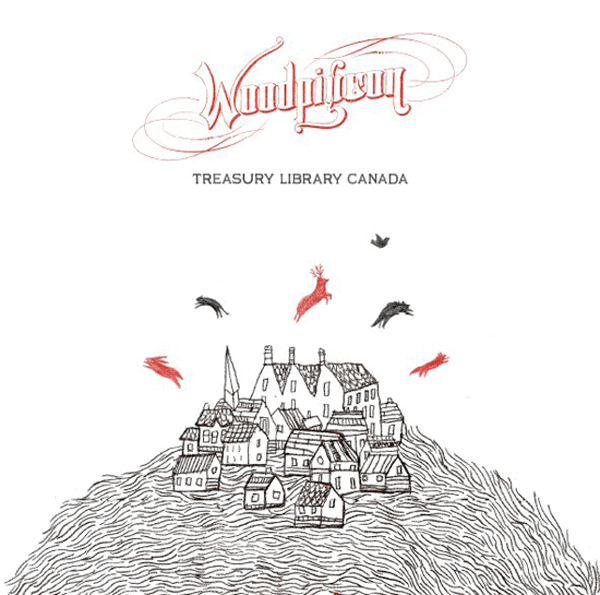 Woodpigeon's sophomore album, Treasury Library Canada. Available from Boompa Records