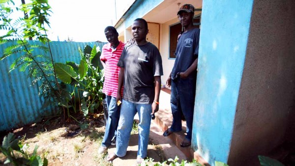 Members of the Obunga Youth Group in Nairobi's Kisumu slum. Photo by Siena Anstis.