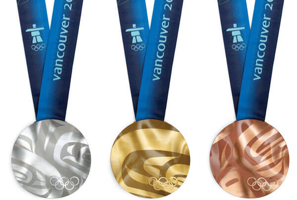 The Vancouver 2010 Olympic Medals