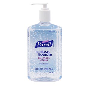 Purell hand sanitizer