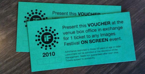 Images Festival tickets