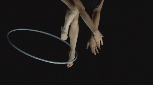 Dancer Rebecca Halls in a still from director Marites Carino's short film HOOP. Image courtesy Marites Carino.